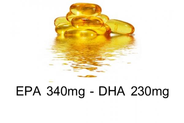 Omega 3 Fish Oil 1000mg 100 softgels Sport (EPA 340mg + 230mg DHA)